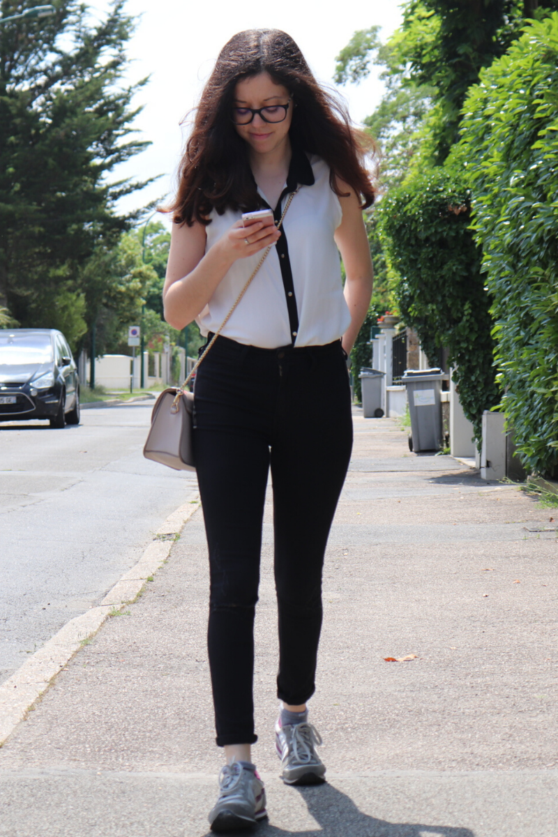 Tenue classe black and white