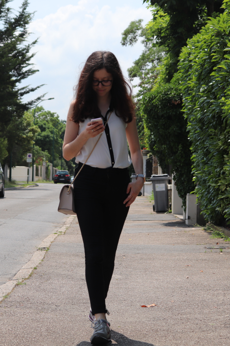 Tenue classe black and white