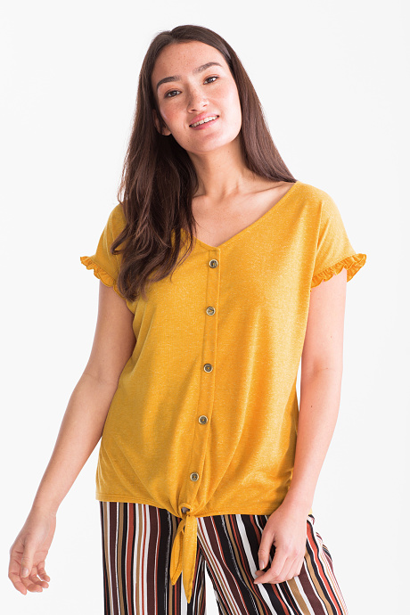 Tendances mode printemps:été - jaune