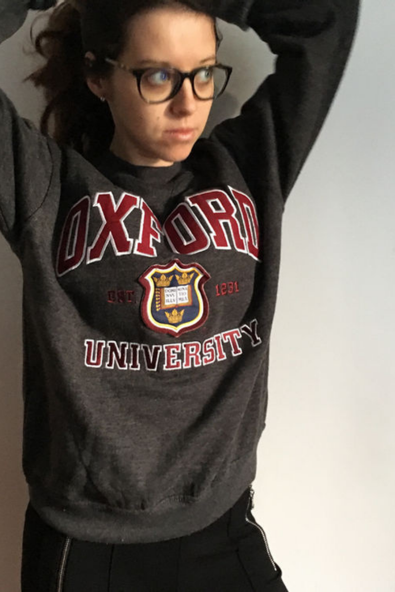 sweat-shirt Oxford