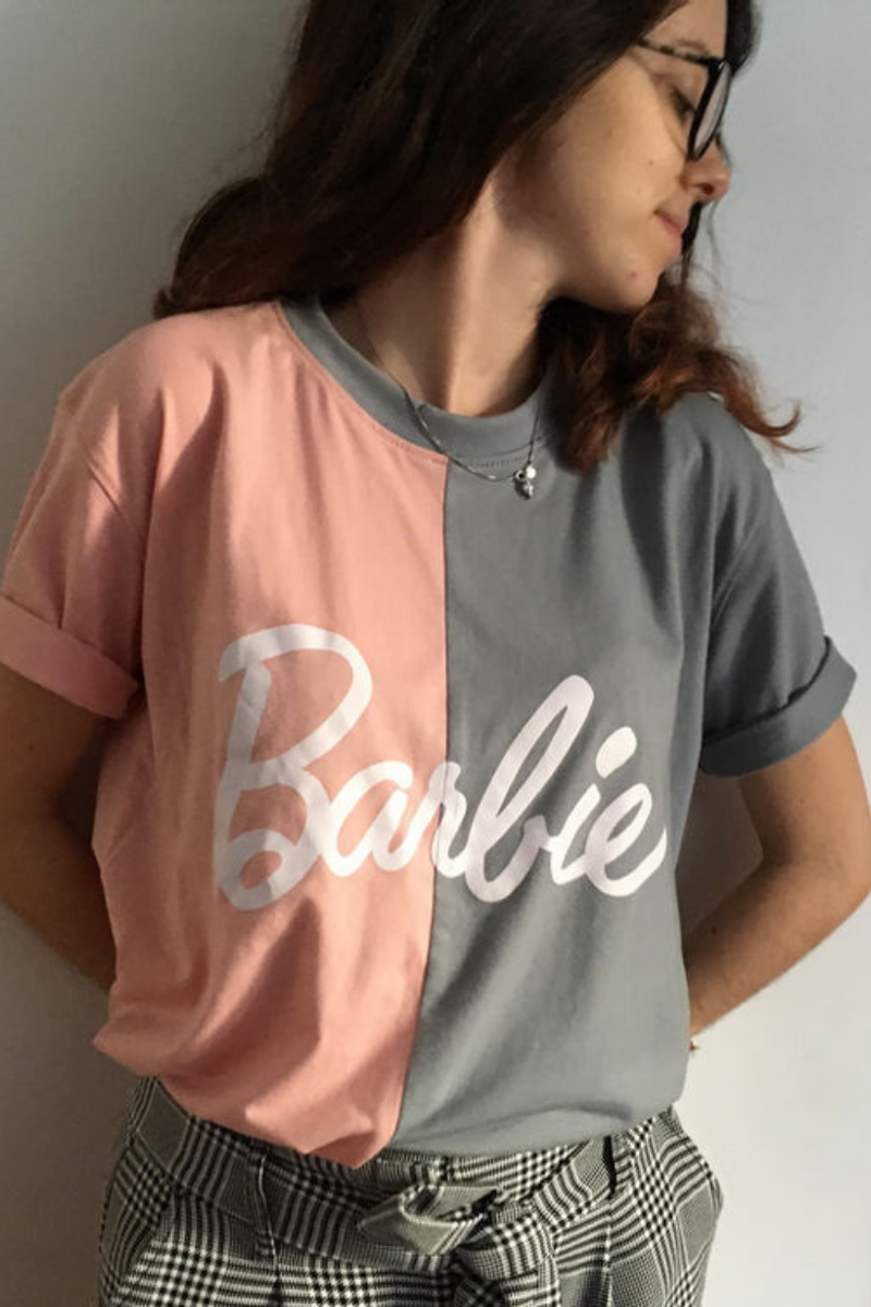 t-shirt barbie missguided