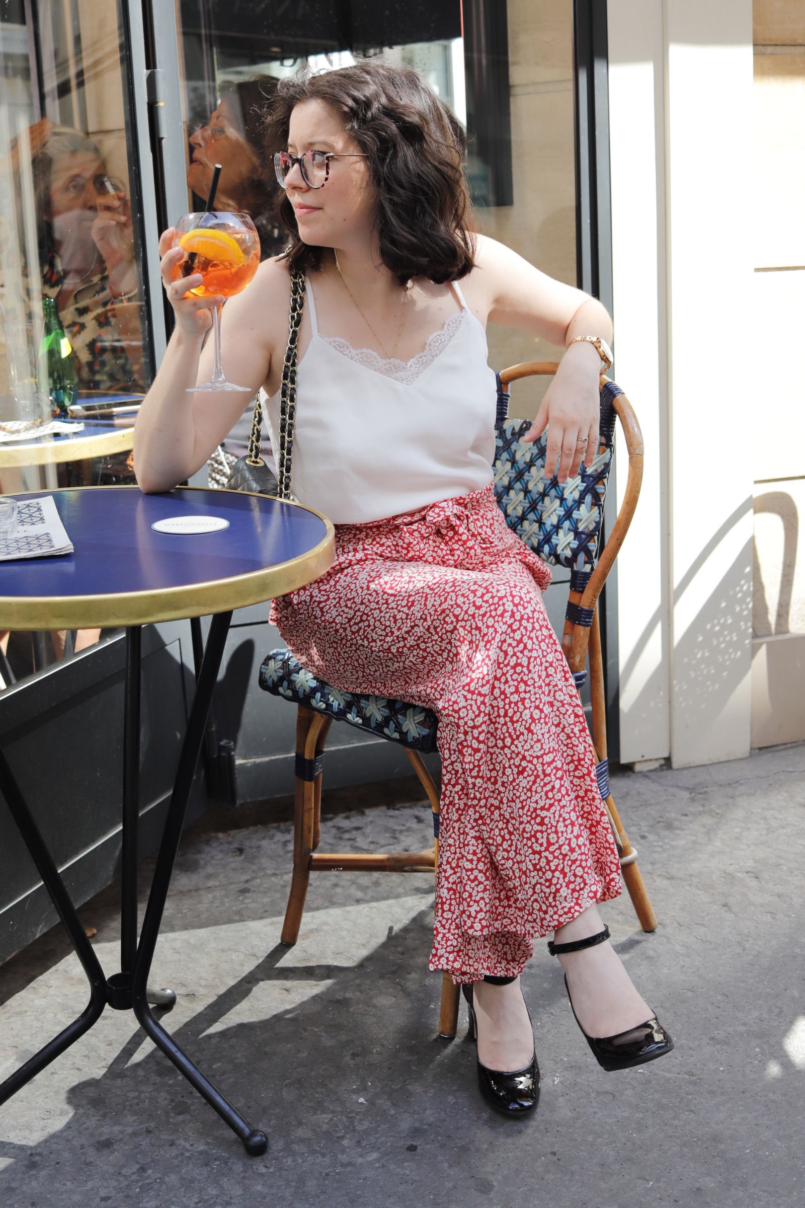 Le pantalon fluide parfait de jour comme de nuit | OOTD - Rosepaillettee