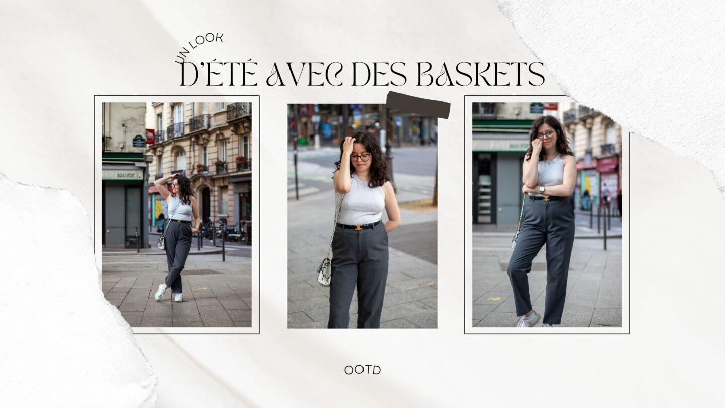 Un look d’été avec des baskets