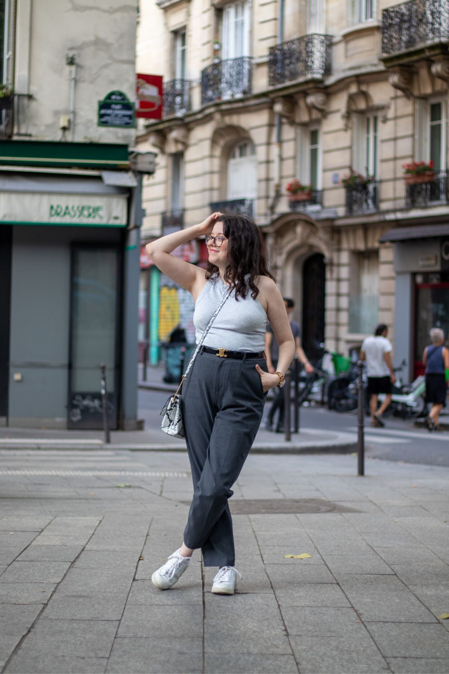 Un look d’été avec des baskets