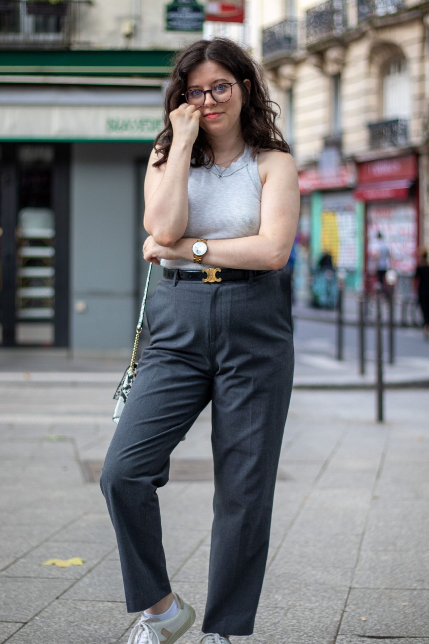 Un look d’été avec des baskets