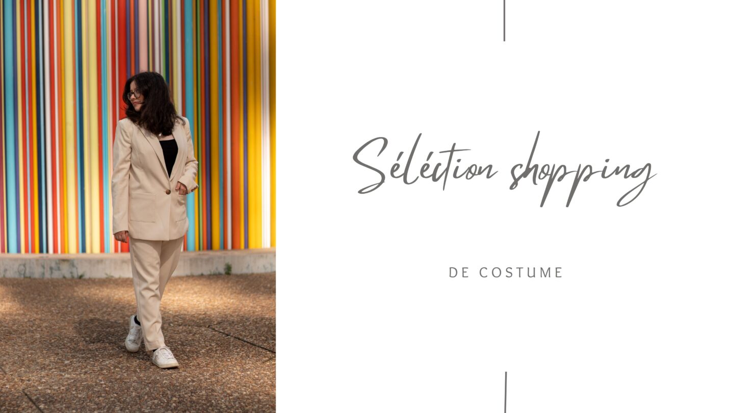 Sélection shopping de costume