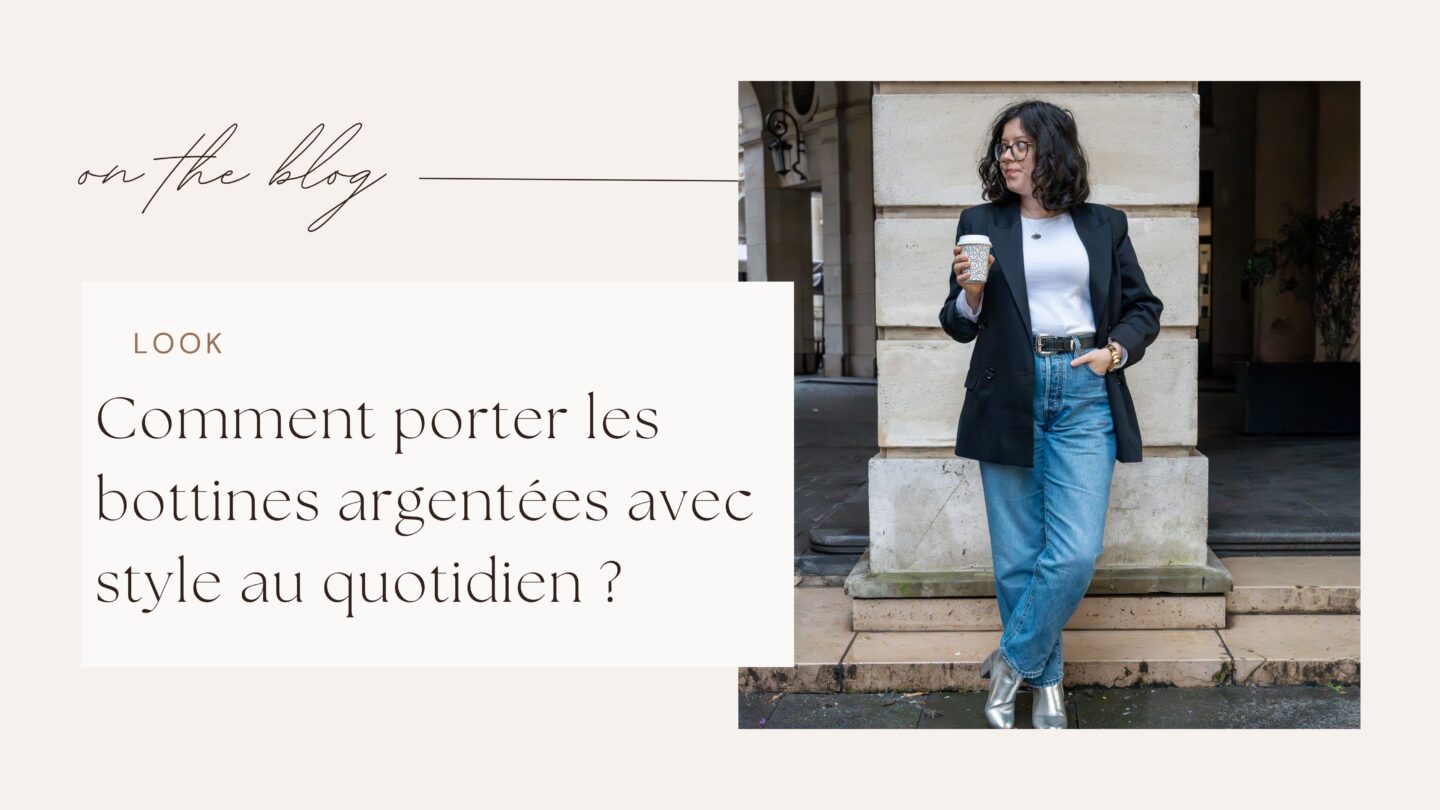 Comment porter les bottines argentées avec style au quotidien ?