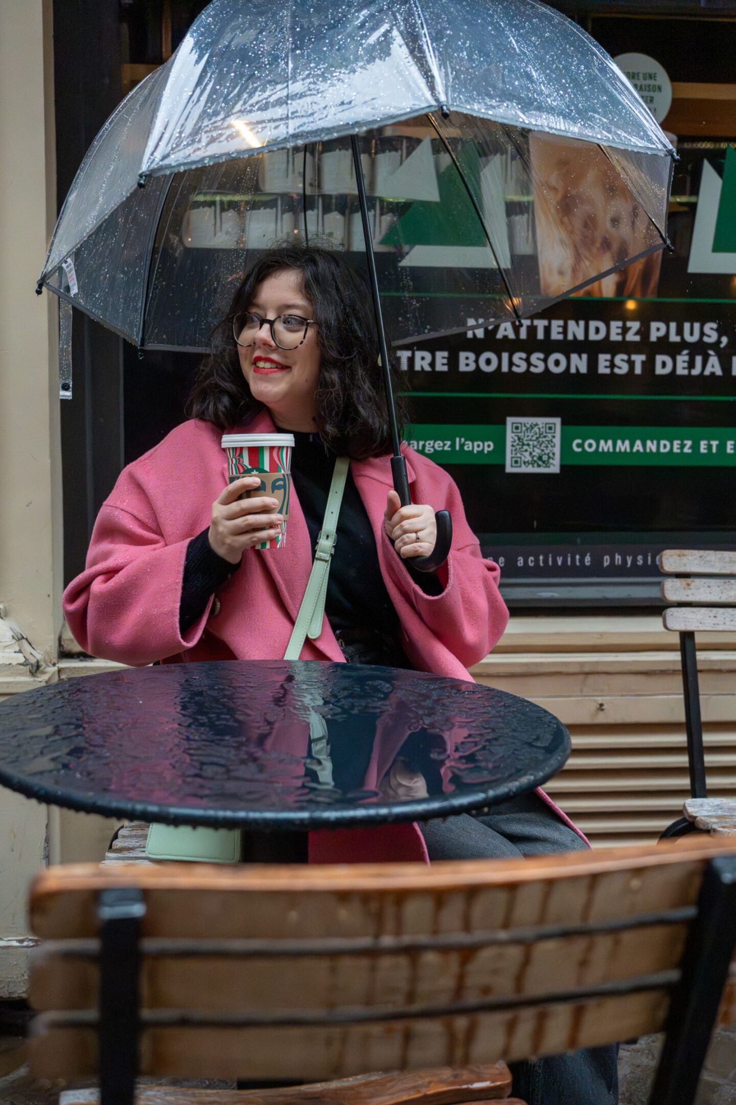 Comment rester stylée avec un parapluie ?