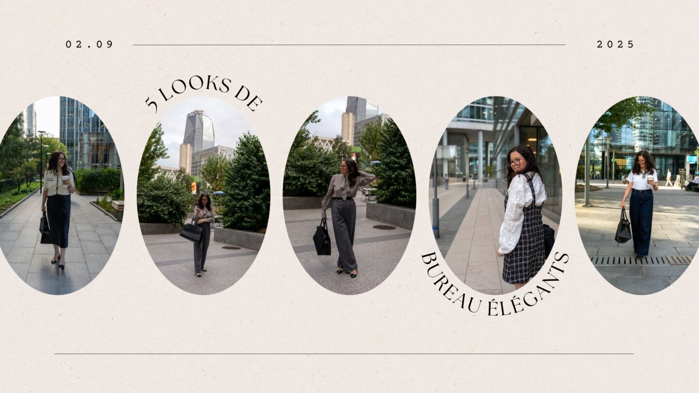5 looks de bureau élégants pour une rentrée stylée