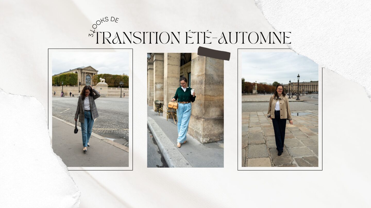 3 looks de transition été-automne