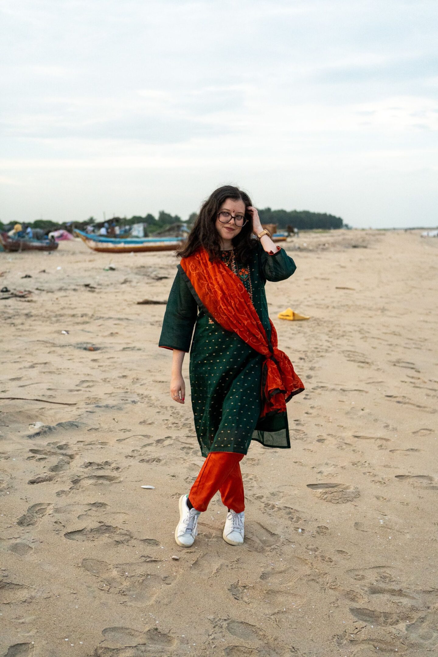 Mes looks portés en Inde