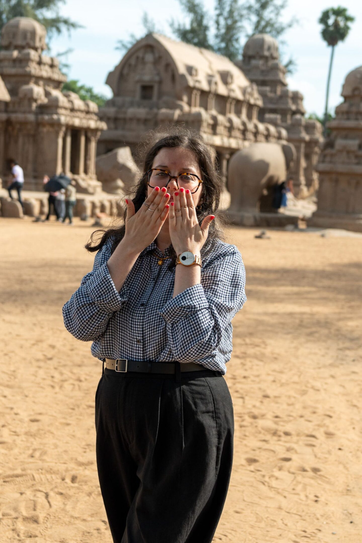 Mes looks portés en Inde