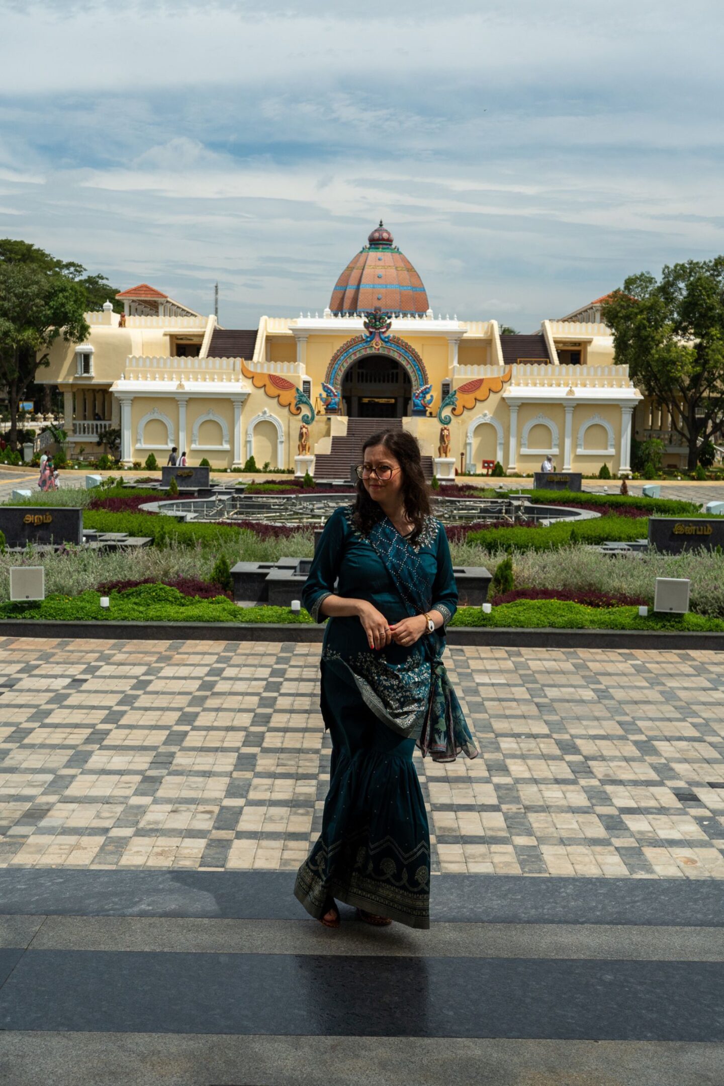 Mes looks portés en Inde