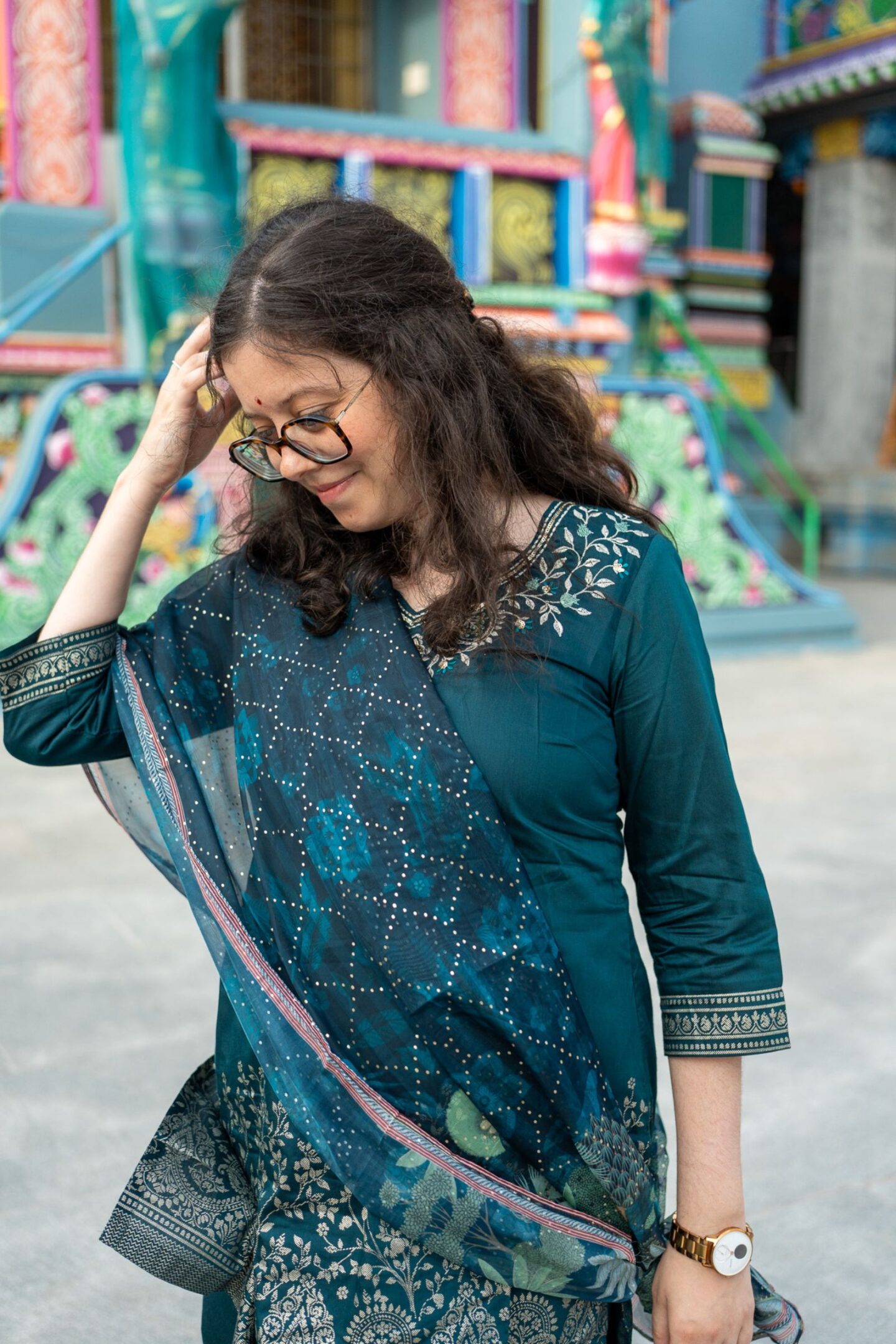 Mes looks portés en Inde