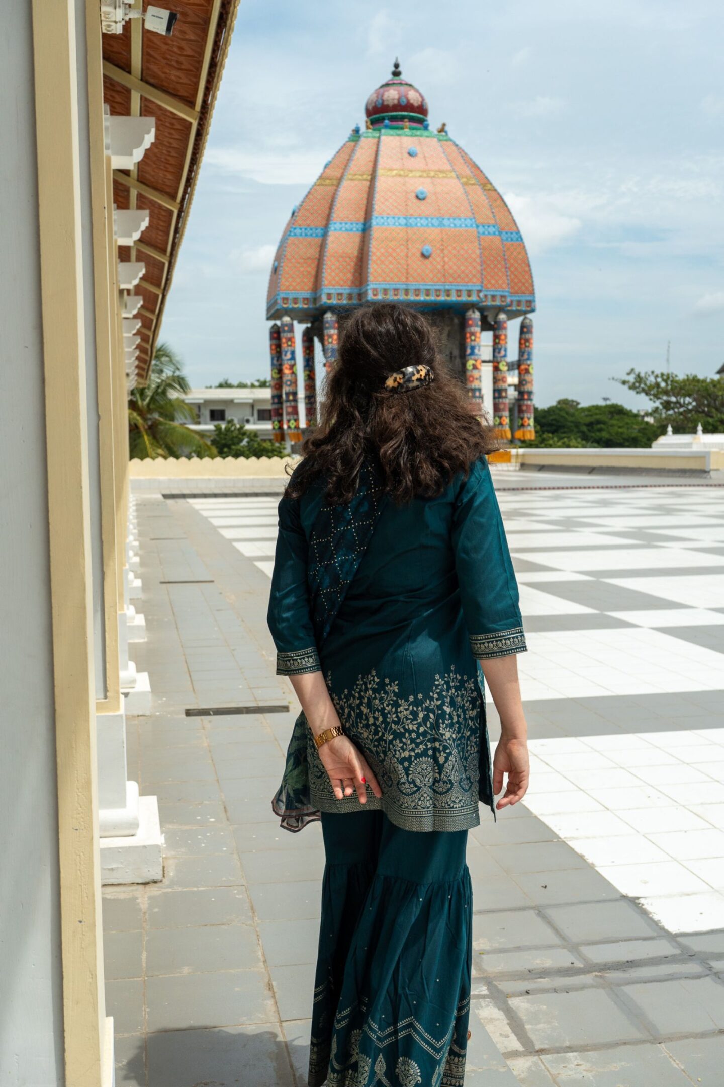 Mes looks portés en Inde