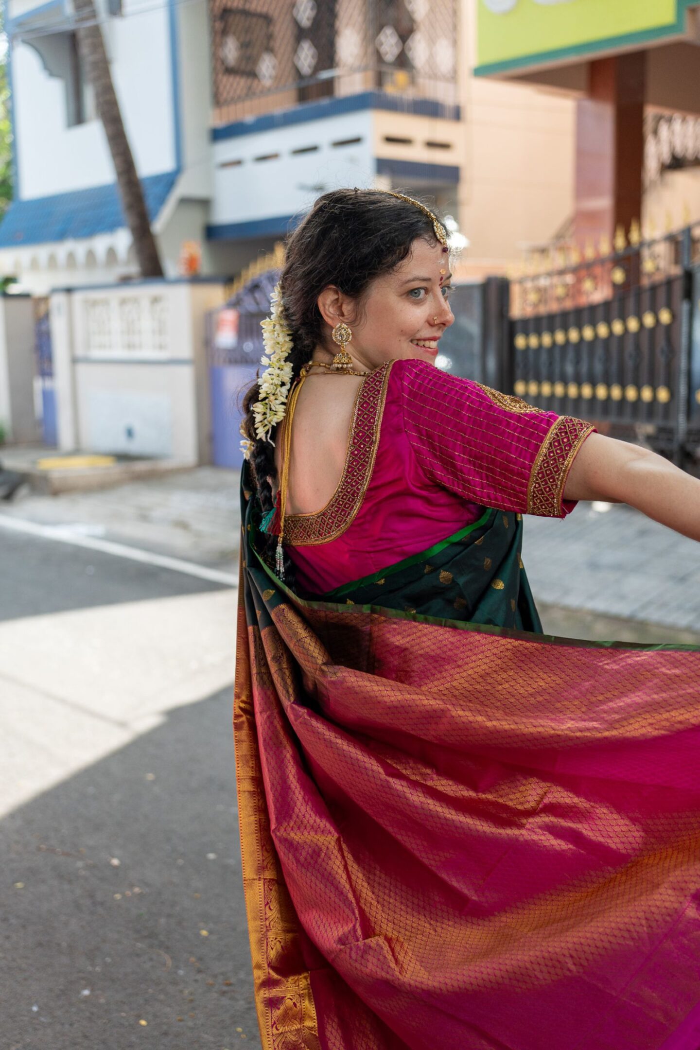 Mes looks portés en Inde