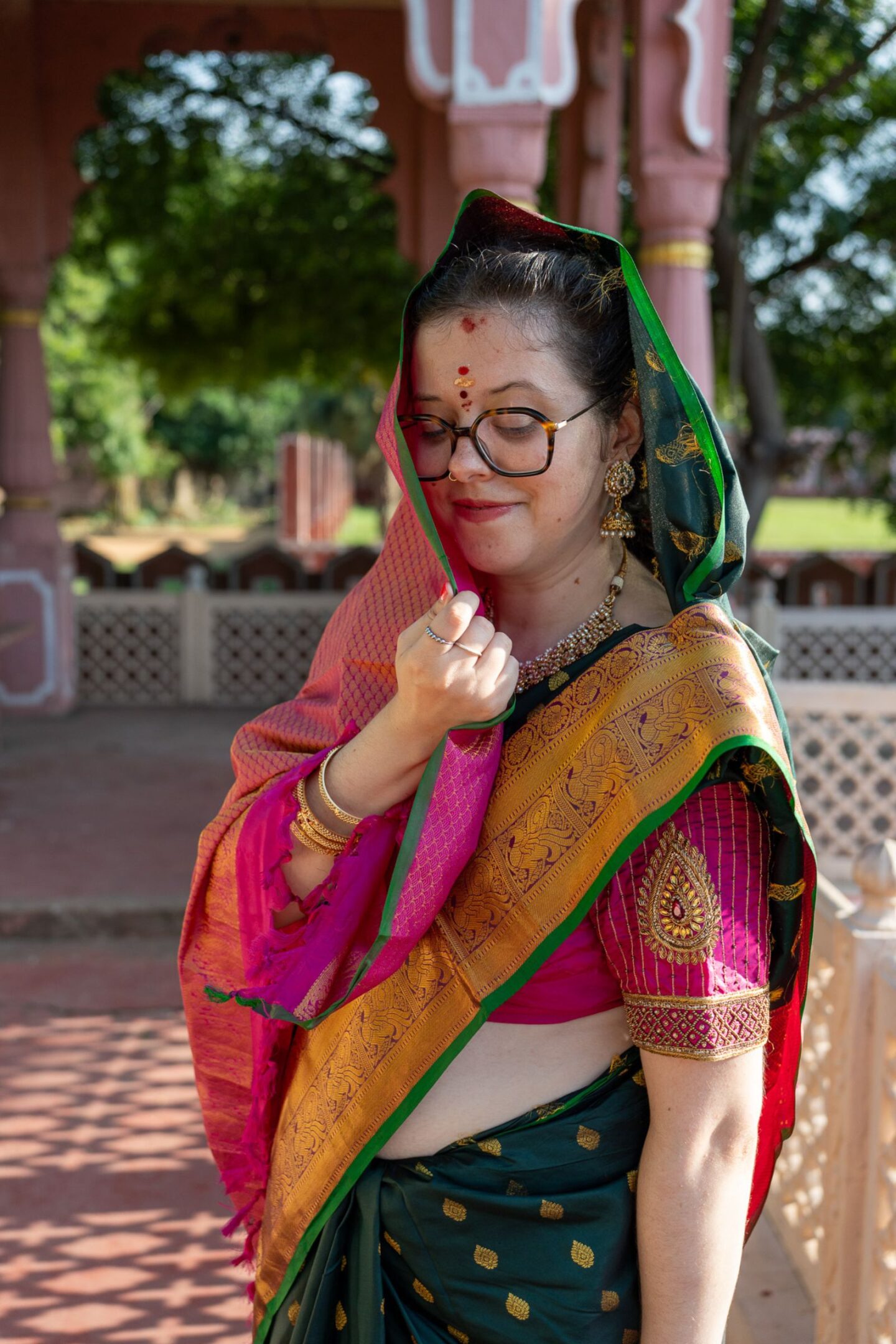 Mes looks portés en Inde