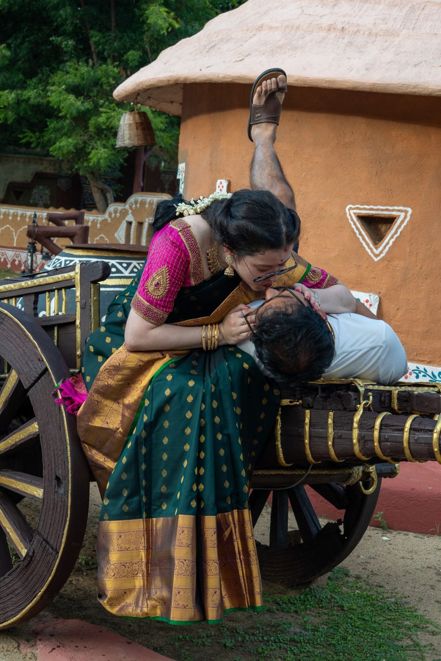 Mes looks portés en Inde