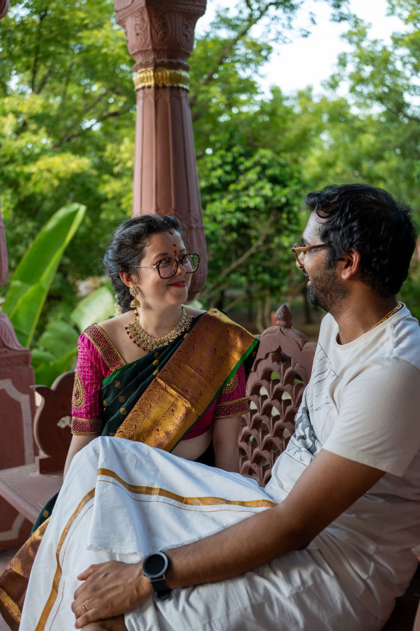 Mes looks portés en Inde