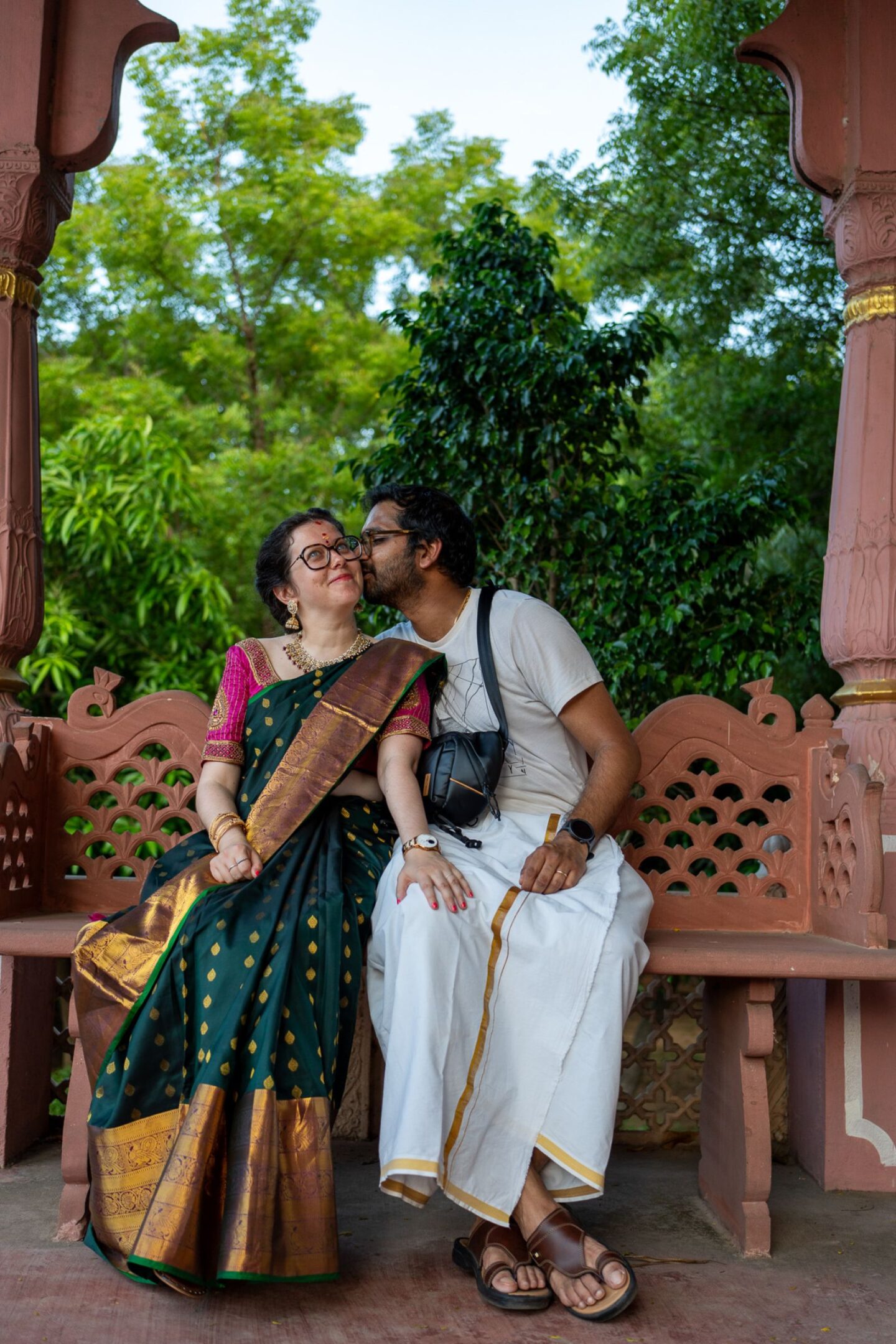 Mes looks portés en Inde