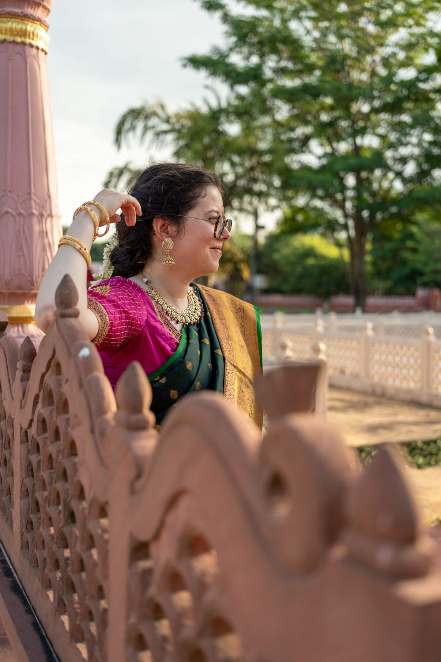 Mes looks portés en Inde
