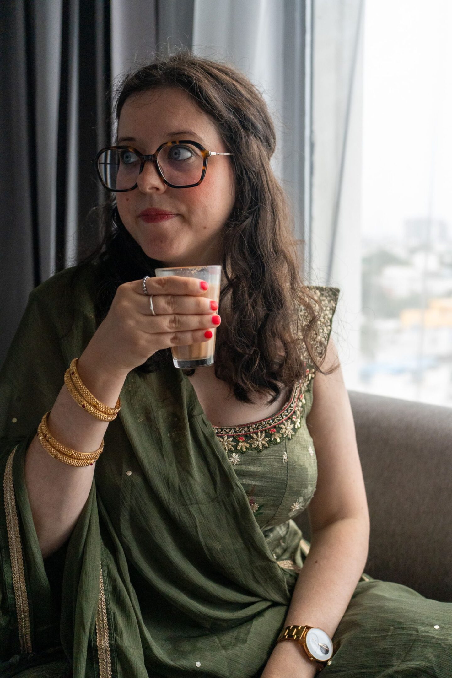 Mes looks portés en Inde