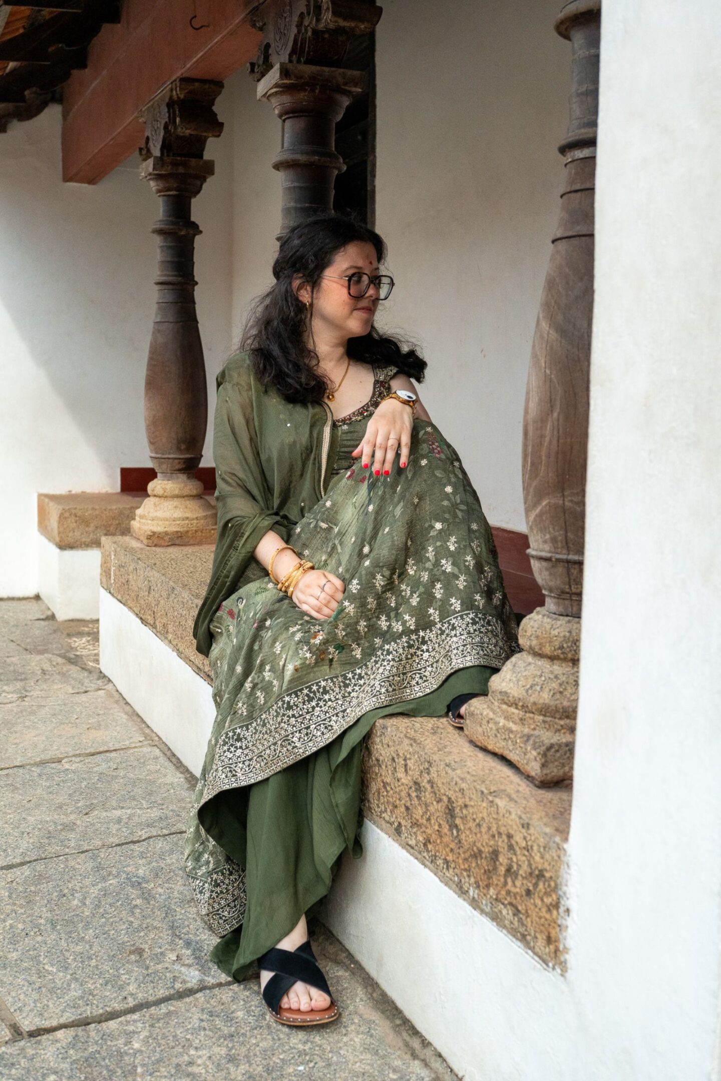 Mes looks portés en Inde