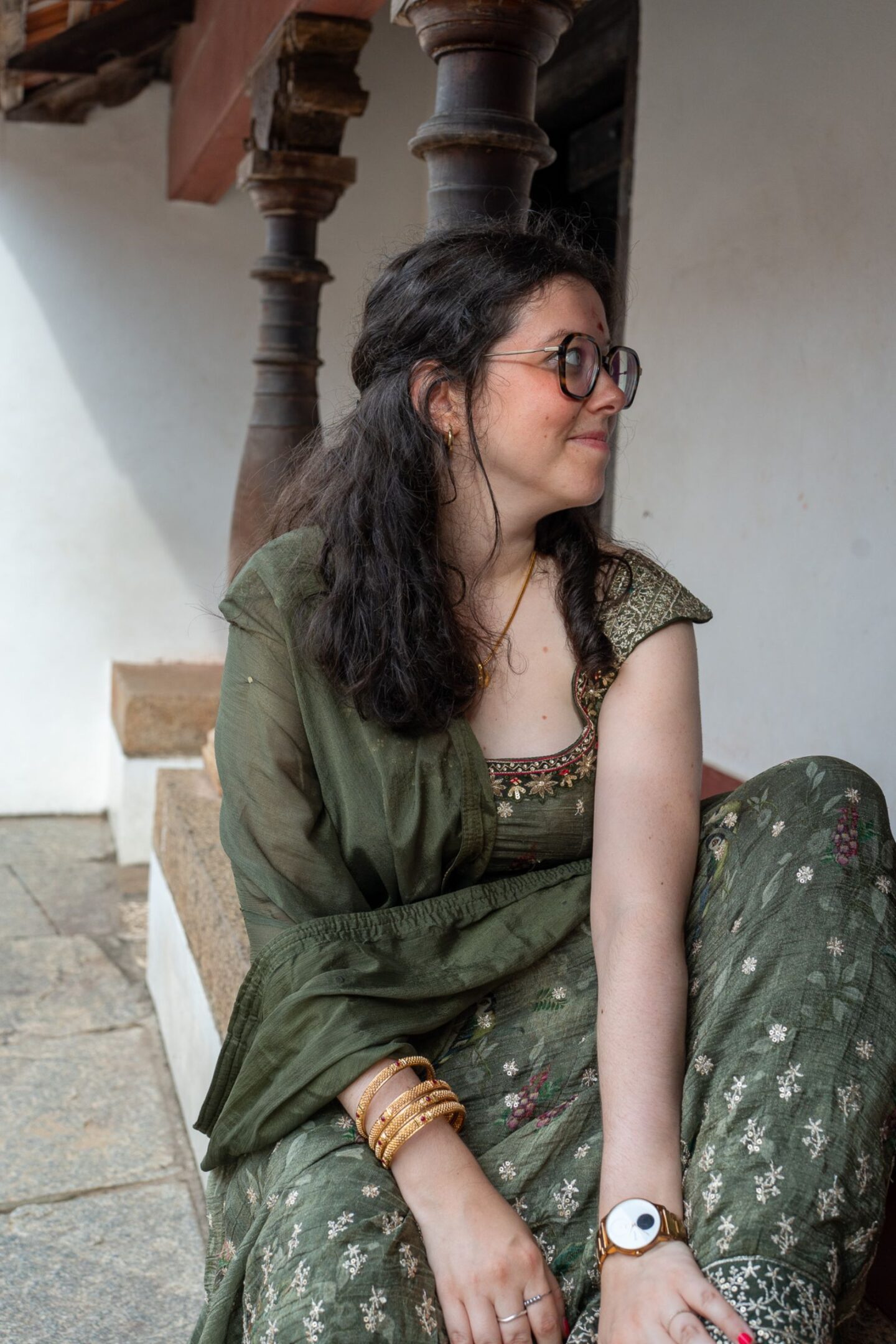 Mes looks portés en Inde