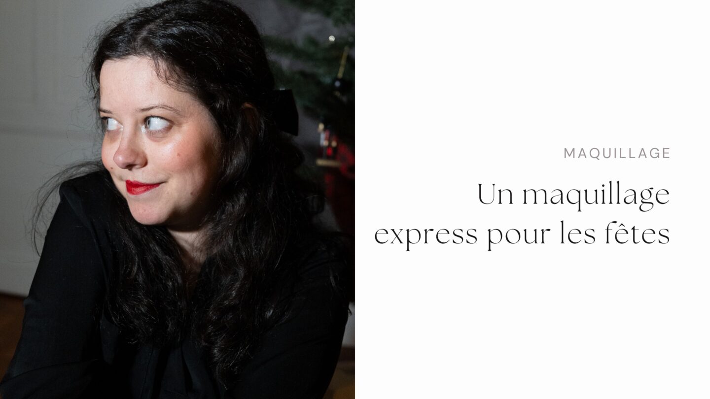 Un maquillage express pour les f&ecirc;tes