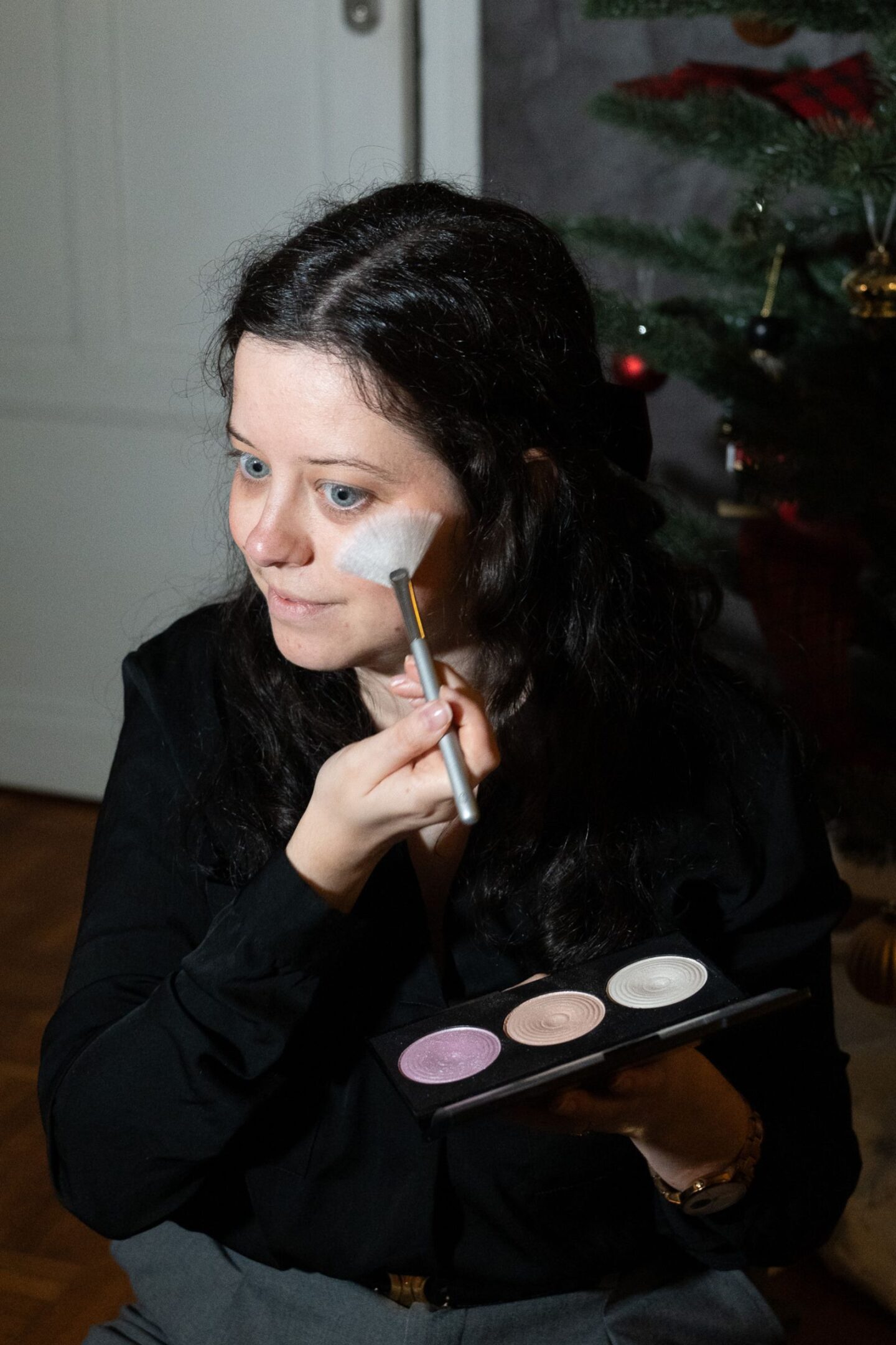 Un maquillage express pour les f&ecirc;tes