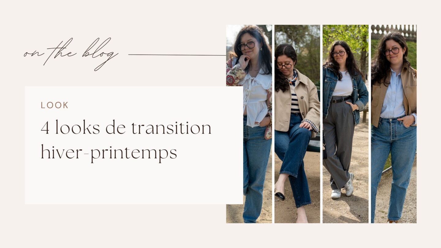 4 looks de transition hiver-printemps