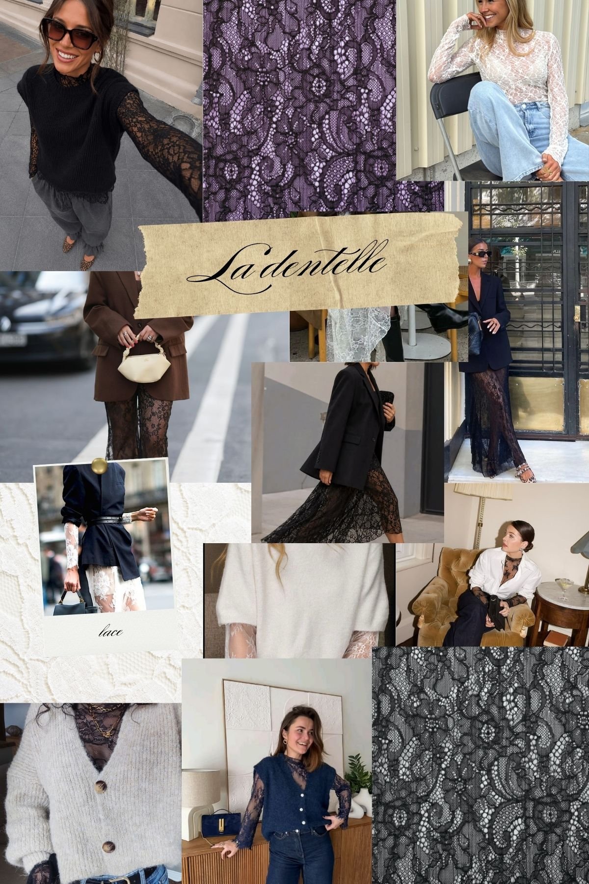 La dentelle