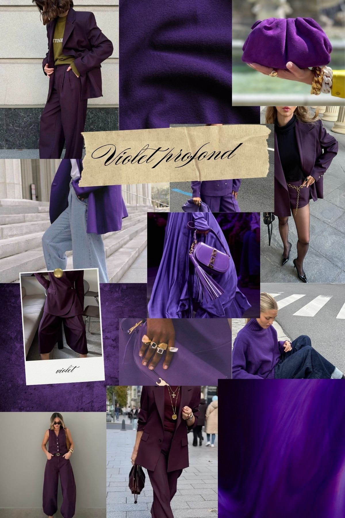 Violet profond